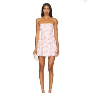 Revolve More To Come Whitney Mini Dress in Pink Floral